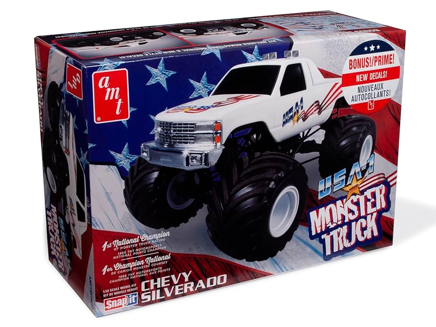 Amazon | AMT 1/32 USA-1 シボレー・シルバラード モンスター